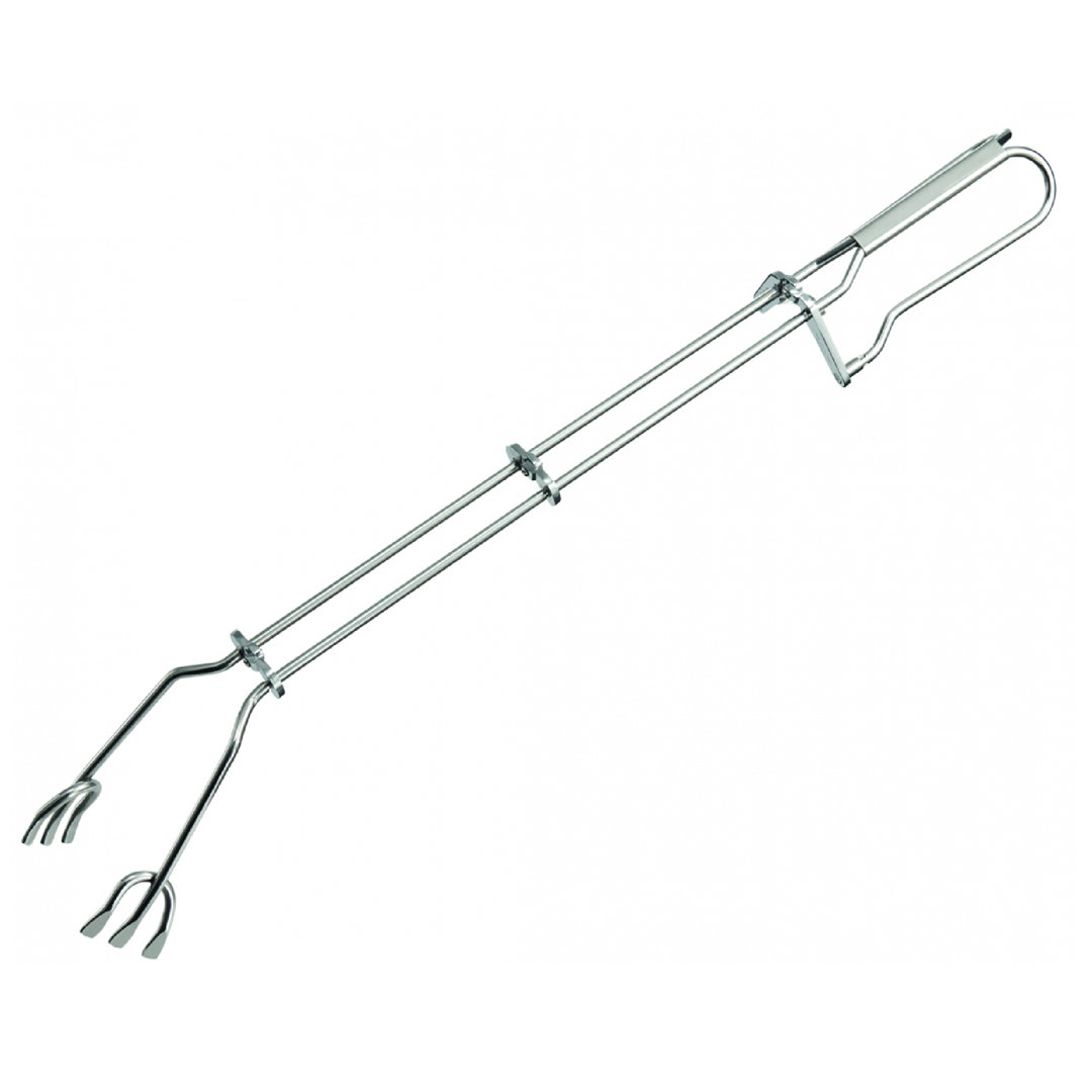Gefu Stainless Steel  Meat Barbecue Tongs - Silver