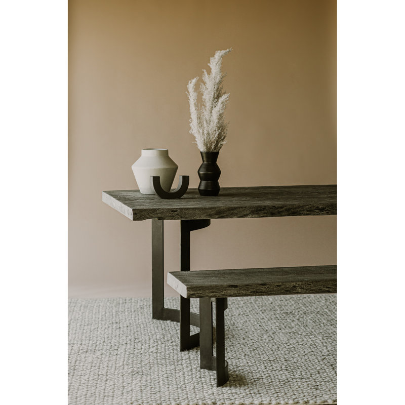 Burnell Dining Bench, 18" H x 92" W x 15" D