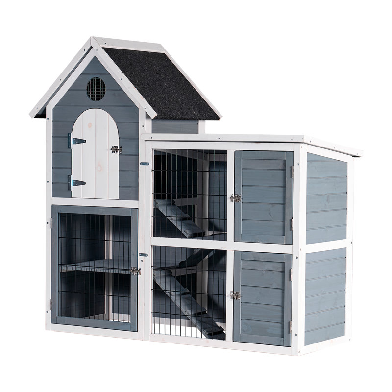 Double layered chicken cage