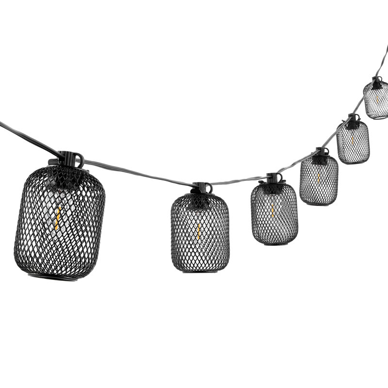 Wally Outdoor 10 - Bulb 120'' Plug-in String Light
