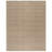 Abstract Hand Tufted Wool/Cotton Solid Color Rug in Light Brown-971103165