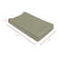 Matcha Quilted Muslin Changing Pad Cover