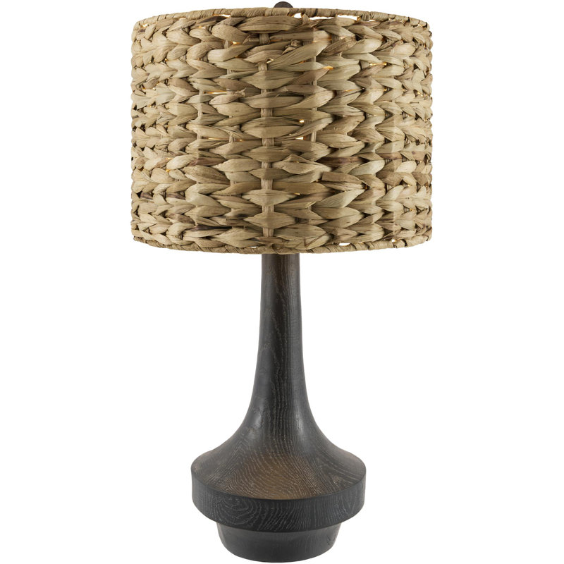 Claudette 28" Table Lamp, Gray