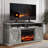 Kimblery TV Stand For TVs Up To 70" With Electric Fireplace Included, Farmhouse TV Console & Entertainment Center-410583140