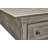 Allegra Wood Full Bed, Pewter