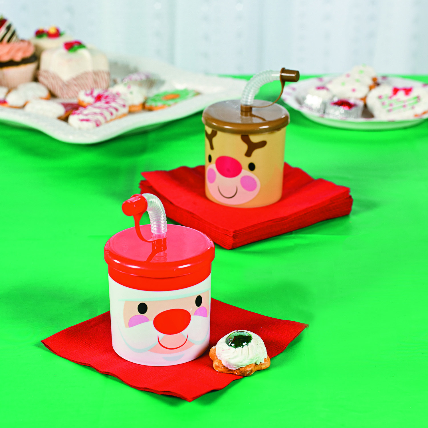 Oriental Trading Company Disposable Plastic Christmas Cups Wayfair