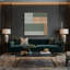 Minimalisme 56, art mural sur toile beige-143652280