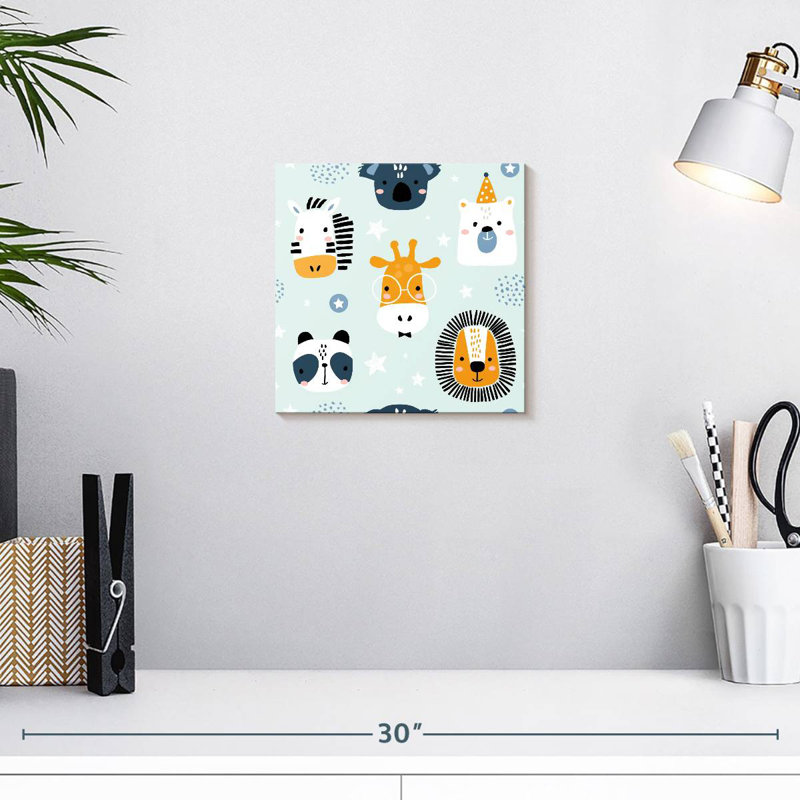 Ashelle Cute Animals, 10" H x 10" W