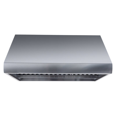 PROLINE 36-Inch Wall/Under Cabinet Range Hood, Ducted, 1000 CFM, Stainless Steel, LED Lights, ULTRA-QUIET Blower Motor, 4 Speed, 3-Year Warranty
