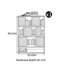 Bibliothèque simple de style moderne-111626826