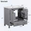 Armoire de salle de bain autoportante Omani-304994274