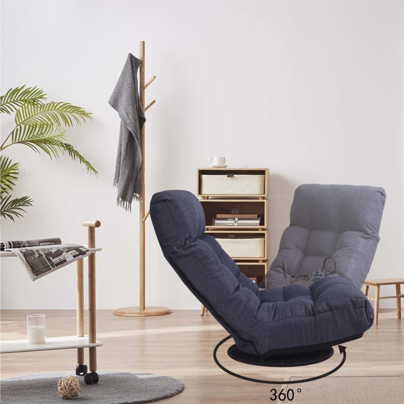 Fauteuil inclinable Taska, Tissu marine