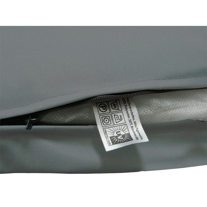 Premium Garden Bench Cushion, Grey