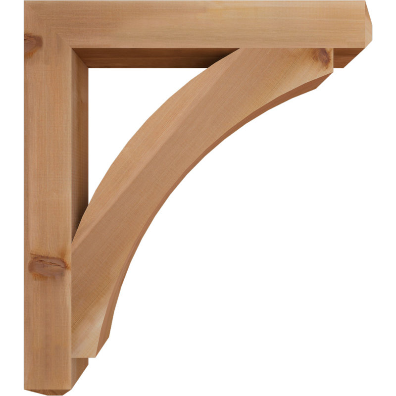 Support pour artisan Thorton, Cèdre rouge de l'Ouest (lisse), H 34 po x l 4 po x P 30 po