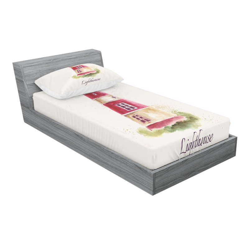 Microfiber Sheet Set, Twin XL Sheet Set with Fitted Sheet