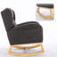 Chaise berçante à oreilles rembourrée Classic-1642680576