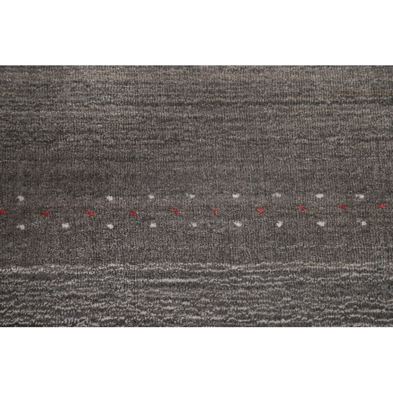Tapis oriental rayé Gabbeh