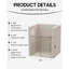 Porte de baignoire coulissante sans cadre 56-60 "X 60" H-111809751