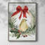 «Christmas Holiday Art», impression encadrée - Bois massif XMA171694-301633719