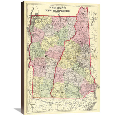 " Vermont, New Hampshire, 1890 " by Samuel Augustus Mitchell