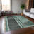 Washable Geometric Indoor / Outdoor Rug-162281340