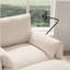 Canapé simple de 38 po avec repose-pieds de rangement, support de téléphone réglable, chargeur USB et accoudoirs en forme d'oreiller, chaise longue à siège large-163841120
