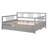 Daybed Wood Bed with   Trundle,