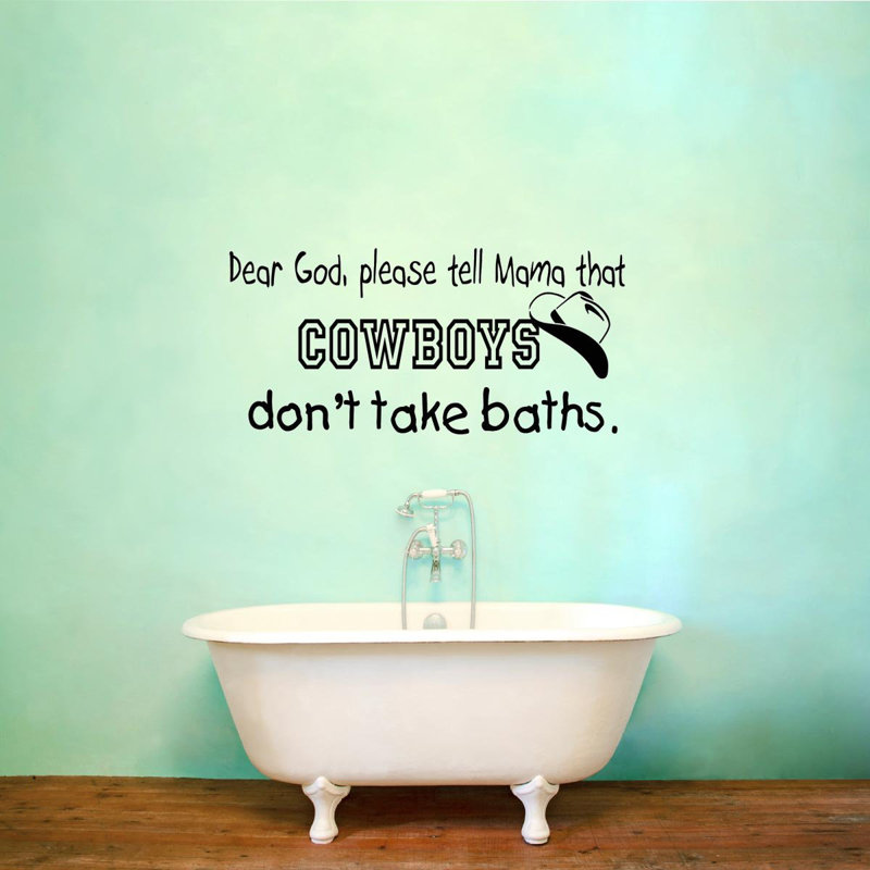 Dinton Text & Numbers Wall Decal