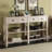 Galileo Cream Finish Console Table