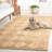 Chrissey Natural Fiber Hand Loomed Jute Pile Geometric Rug-1302457918