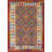 Multolor Kilim Reversible Wool Rug 4x6