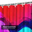 Rideau de douche avec 12 crochets de couleur aquarelle-1694976839