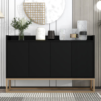 Modern Sideboard Elegant Buffet Cabinet With Large Storage Space For Dining Room
