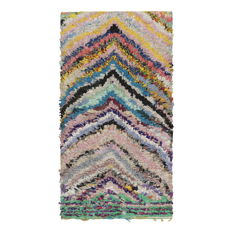 One-of-a-Kind 2’6”x5’5” Hand Knotted Area Rug