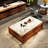 Luxurious Marble Solid Wood Coffee Table