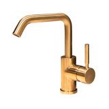 Cigno Single Hole Bathroom Faucet with Drain Assembly