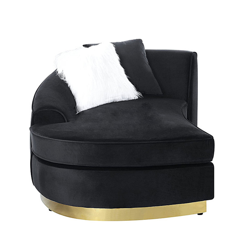 Comfortable solid pine chair, Right Hand Return