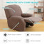 Housse pour fauteuil inclinable à coussins carrés/rectangulaires-189624712