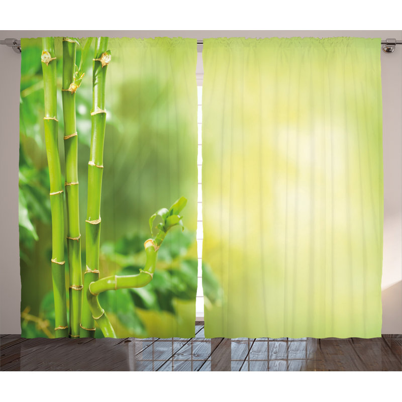 Auberbach Semi Sheer Curtain Pair, 54" W x 96" L