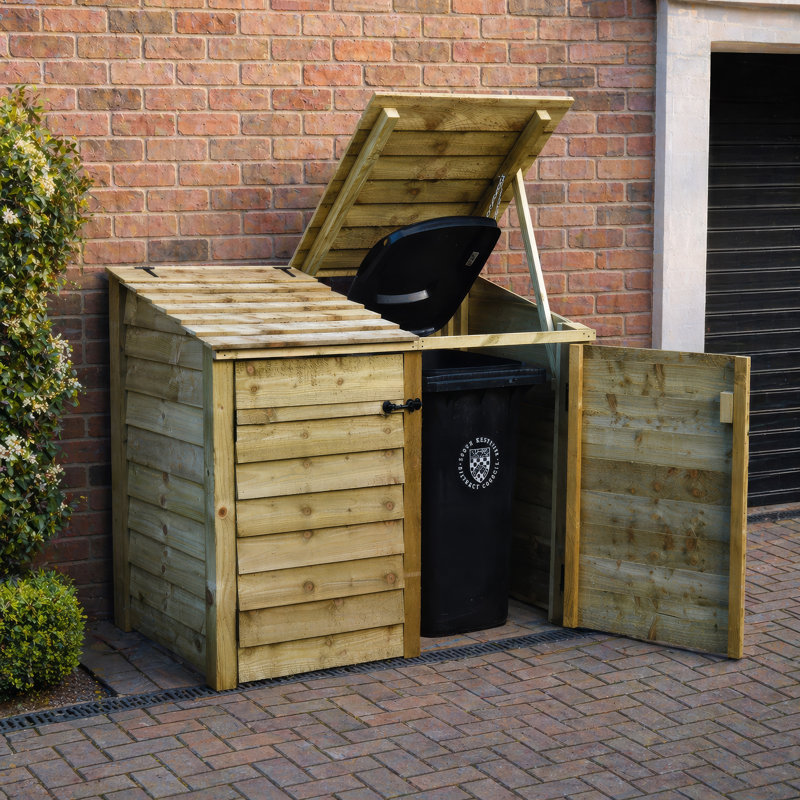 Elizabethtown Wooden Bin Store, Light Green
