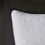 Couvre-lit réversible - blanc, intérieur en coton confortable, design attrayant, s'adapte bien aux matelas, confort prélavé facile à nettoyer, motif ajoutant du style, facilement lavable