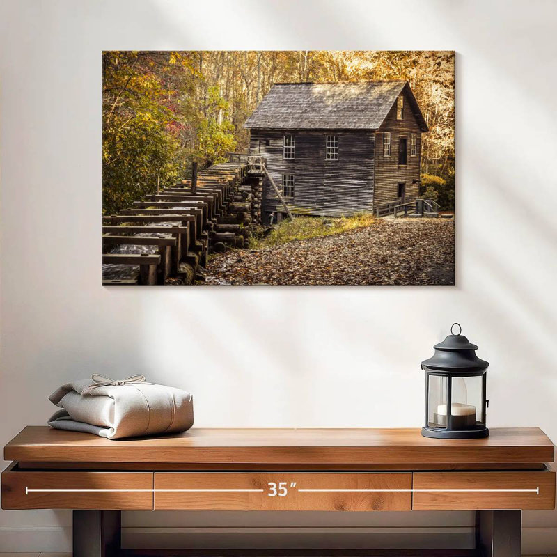 Lilie Historic Mingus Mill, 16" H x 24" W