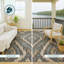 Tapis Ceajay ACN3071 Ikat lavable à la machine pour intérieur/extérieur-245016407-245016422