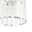 20cm H Acrylic Drum Pendant Shade ( No Direct Attachment Method ) in Clear