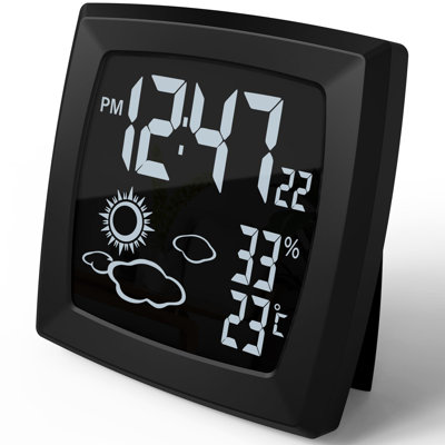 Power Alarm Temperature And Humidity Travel Alarm With Automatic Charging