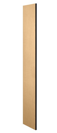 Panneau latéral sans hotte inclinée, H 72 po x l 18 po x P 0,75 po, Érable