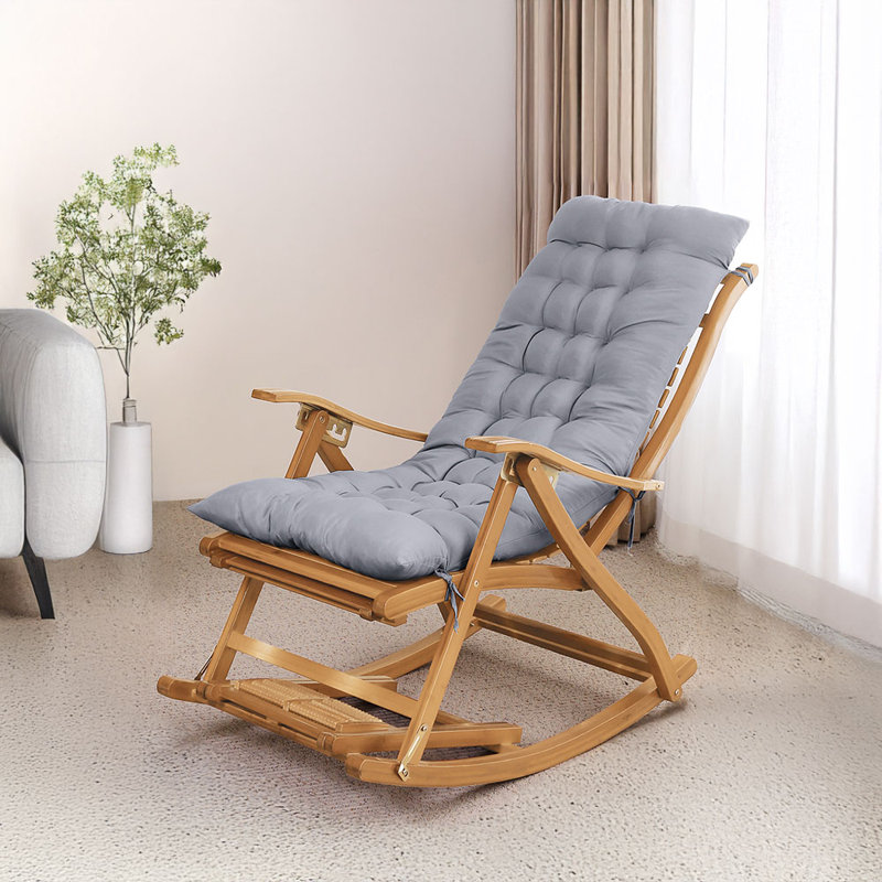 Indoor Outdoor Seat/Back Cushion, 8cm H x 125cm W x 48cm D, Grey