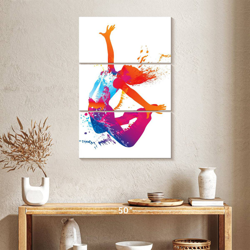 Enn Dancer Colour Splash, 38" H x 24" W