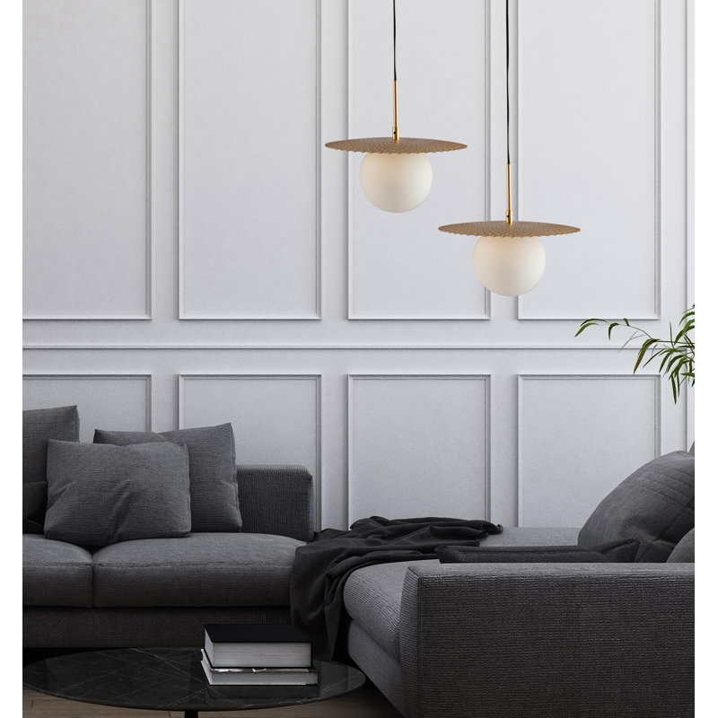Spiceland 1 - Light Single Pendant, Golden, 160cm H x 30cm W x 30cm D, Golden