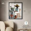 «Cactus Keeper I Shadowbox Print», art côtier moderne par Art Remedy, cadre noir, 30 x 36-1324129549-1324129546